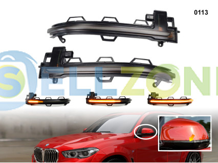 DYNAMIC LED Σετ Φλας ενδείξεων στροφής για καθρέφτες για BMW 5 6 7 F10 F06 F01 - 0113