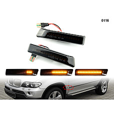 DYNAMIC LED Σετ Φλας Φτερού Φιμέ για BMW X5 E53 E36 - 0116 - Sellzone.bg DYNAMIC LED Σετ Φλας Φτερού Φιμέ για BMW X5 E53 E36 - 0116