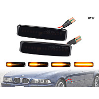 DYNAMIC LED Σετ Φλας Φτερού Φιμέ για BMW Σειρά 5 E39 - 0117 - Sellzone.bg DYNAMIC LED Σετ Φλας Φτερού Φιμέ για BMW Σειρά 5 E39 - 0117