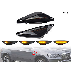 DYNAMIC LED Σετ Φλας Φτερού Φιμέ για BMW X3 F25 X5 E70 X6 E71 - 0119 - Sellzone.bg DYNAMIC LED Σετ Φλας Φτερού Φιμέ για BMW X3 F25 X5 E70 X6 E71 - 0119