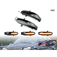 DYNAMIC LED Σετ Φλας ενδείξεων στροφής για καθρέφτες Mercedes C W203 CL - 0125 - Sellzone.bg DYNAMIC LED Σετ Φλας ενδείξεων στροφής για καθρέφτες Mercedes C W203 CL - 0125