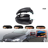 DYNAMIC LED Σετ Φλας ενδείξεων στροφής για καθρέφτες VW Golf 6 Touran - 0129 - Sellzone.bg DYNAMIC LED Σετ Φλας ενδείξεων στροφής για καθρέφτες VW Golf 6 Touran - 0129