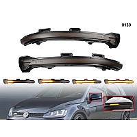 DYNAMIC LED Σετ Φλας ενδείξεων στροφής για καθρέφτες VW Golf 7 7.5 Touran - 0130 - Sellzone.bg DYNAMIC LED Σετ Φλας ενδείξεων στροφής για καθρέφτες VW Golf 7 7.5 Touran - 0130