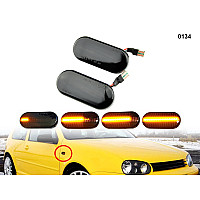DYNAMIC LED Σετ Φλας Φτερού Φιμέ για VW Golf 3 4 Passat Seat Skoda - 0134 - Sellzone.bg DYNAMIC LED Σετ Φλας Φτερού Φιμέ για VW Golf 3 4 Passat Seat Skoda - 0134
