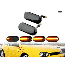 DYNAMIC LED Σετ Φλας Φτερού Φιμέ για VW Golf 3 4 Passat Seat Skoda - 0134 - Sellzone.bg DYNAMIC LED Σετ Φλας Φτερού Φιμέ για VW Golf 3 4 Passat Seat Skoda - 0134