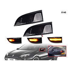 DYNAMIC LED Σετ Φλας ενδείξεων στροφής για καθρέφτες Renault Scenic Megane Laguna Fluence - 0140 - Sellzone.bg DYNAMIC LED Σετ Φλας ενδείξεων στροφής για καθρέφτες Renault Scenic Megane Laguna Fluence - 0140