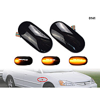 DYNAMIC LED Σετ Φλας Φτερού Φιμέ για Honda Civic Accord Honda Jazz CRV - 0141 - Sellzone.bg DYNAMIC LED Σετ Φλας Φτερού Φιμέ για Honda Civic Accord Honda Jazz CRV - 0141