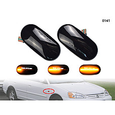 DYNAMIC LED Σετ Φλας Φτερού Φιμέ για Honda Civic Accord Honda Jazz CRV - 0141 - Sellzone.bg DYNAMIC LED Σετ Φλας Φτερού Φιμέ για Honda Civic Accord Honda Jazz CRV - 0141