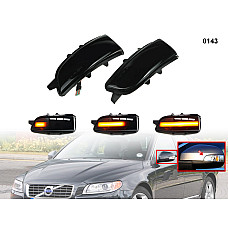DYNAMIC LED Σετ Φλας ενδείξεων στροφής για καθρέφτες Volvo C30 C70 S40 V40 V50 V70 - 0143 - Sellzone.bg DYNAMIC LED Σετ Φλας ενδείξεων στροφής για καθρέφτες Volvo C30 C70 S40 V40 V50 V70 - 0143