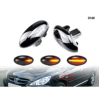 DYNAMIC LED Σετ Φλας Φτερού Φιμέ για Peugeot 307 407 Citroen - 0148 - Sellzone.bg DYNAMIC LED Σετ Φλας Φτερού Φιμέ για Peugeot 307 407 Citroen - 0148