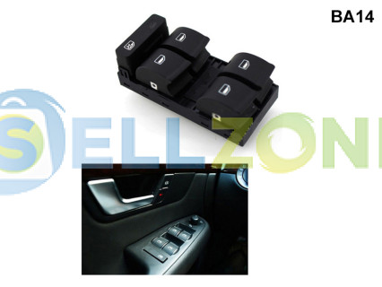 Διακόπτης παραθύρων για 4 ηλεκτρικά παράθυρα για Audi A4 B6 B7 - BA14