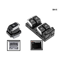 Διακόπτης ηλεκτρικών παραθύρων 6 κουμπιών για Audi Q3 A6 A7 C7 - BA15 - Sellzone.bg Διακόπτης ηλεκτρικών παραθύρων 6 κουμπιών για Audi Q3 A6 A7 C7 - BA15