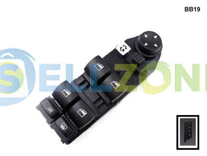 Κονσόλα ελέγχου για ηλεκτρικά παράθυρα για BMW 5 E60 - BB19