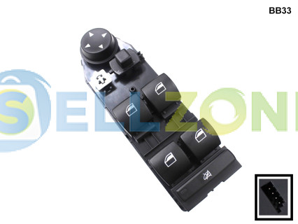 Διακόπτης ηλεκτρικών παραθύρων για BMW X3 E83 - BB33
