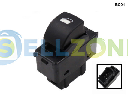 Διακόπτης ηλεκτρικών παραθύρων για Peugeot Citroen 207 Partner - BC04