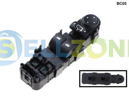 Κονσόλα, διακόπτης ηλεκτρικών παραθύρων για Citroen C4 - BC05