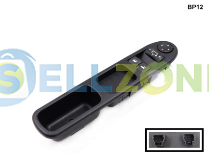 Διακόπτης ηλεκτρικών παραθύρων για Peugeot 307 - BP12