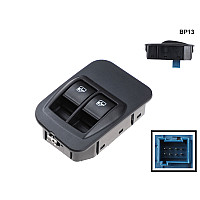 Διακόπτης ηλεκτρικών παραθύρων με 8 ακίδες για Peugeot Bipper Citroen Fiat - BP13 - Sellzone.bg Διακόπτης ηλεκτρικών παραθύρων με 8 ακίδες για Peugeot Bipper Citroen Fiat - BP13