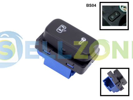 Μονό κουμπί για κεντρικό κλείδωμα Skoda Octavia Yeti - BS04