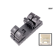 Διακόπτης ηλεκτρικών παραθύρων τεσσάρων κουμπιών για Skoda Fabia Octavia Superb - BS07 - Sellzone.bg Διακόπτης ηλεκτρικών παραθύρων τεσσάρων κουμπιών για Skoda Fabia Octavia Superb - BS07