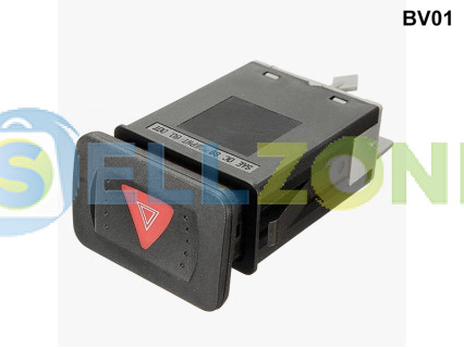 Διακόπτης Φώτων ΣΤΑΘΜΕΥΣΗΣ (φώτα κινδύνου) για VW Golf 4 Bora - BV01