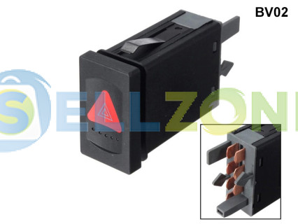 Διακόπτης Φώτων ΣΤΑΘΜΕΥΣΗΣ Αλάρμ (φώτα κινδύνου) για VW Passat B5 - BV02