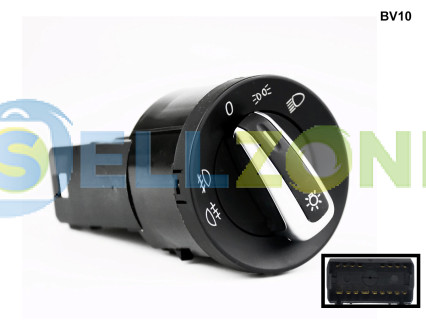 Διακόπτης Φώτων αυτοκινήτου και προβολέων υψηλής ποιότητας για Golf 4 Passat 5 5.5 - BV10