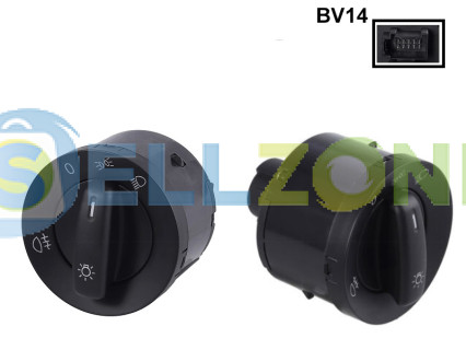 Διακόπτης Φώτων αυτοκινήτου και προβολέων για VW GOLF 5 6 Passat Jetta - BV14