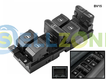 Διακόπτης ηλεκτρικών παραθύρων για VW Golf 4 bora Passat seat - BV15