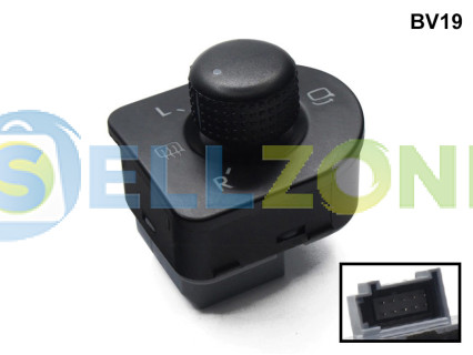 Διακόπτης (Joystick) για ηλεκτρικούς καθρέφτες για VW GOLF 4 Passat B5 - BV19