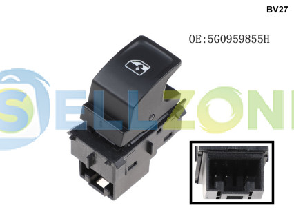 Ηλεκτρικός διακόπτης παραθύρου για Golf 7 Passat 8 Tiguan - BV27