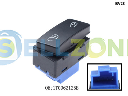 Κουμπί κεντρικού κλειδώματος για VW Caddy Touran - BV28