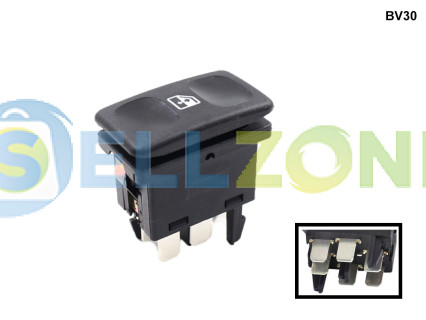 Διακόπτης ηλεκτρικών παραθύρων για VW Seat Golf 2 Jetta Ibiza - BV30