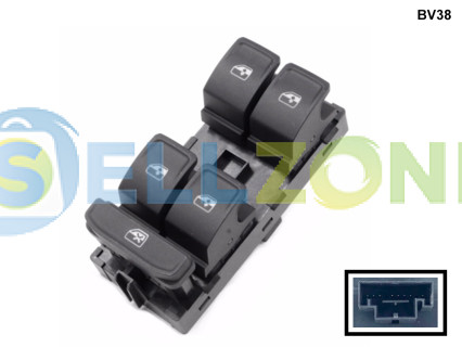 Διακόπτης ηλεκτρικών παραθύρων για Skoda VW Golf 7 Passat 8 - BV38