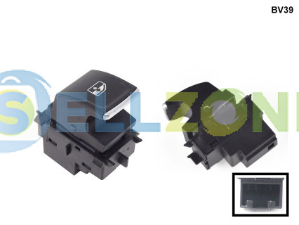 Διακόπτης ηλεκτρικών παραθύρων με κομψό σχεδιασμό χρώμιου VW Golf 7 Passat Tiguan - BV39