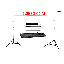 Αναδιπλούμενο και πρακτικό σύστημα φόντου για στούντιο φωτογραφίας 3mx3m - D26