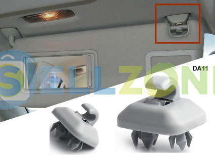 Κλιπ αντηλιακού αυτοκινήτου για Audi A3 A4 - DA11