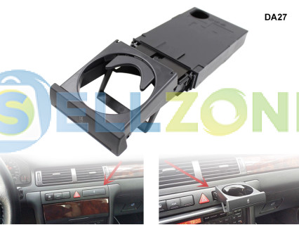 Μαύρη ποτηροθήκη για Audi A6 C5 A4 - DA27