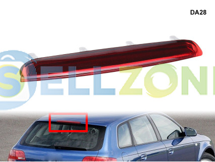 Tρίτο φως φρένου αυτοκινήτου κόκκινο για παρμπρίζ για Audi A3 8P 2004-2012 - DA28