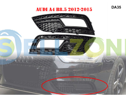 Πλαϊνά δίχτια εμπρός προφυλακτήρα γρίλια RS για Audi A4 B8.5 - DA35
