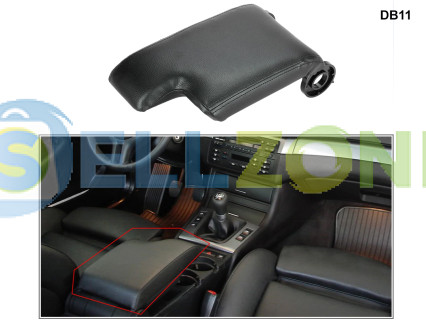 Μαύρο καπάκι αντικατάστασης τεμπέλη χειροφρένου για BMW Σειρά 3 E46 1999-2006 - DB11