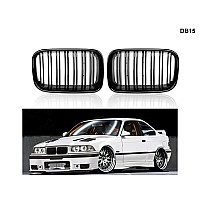 Κεντρικές γρίλιες M σε γυαλιστερό μαύρο χρώμα για BMW E36 92-96 - DB15 - Sellzone.bg Κεντρικές γρίλιες M σε γυαλιστερό μαύρο χρώμα για BMW E36 92-96 - DB15