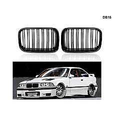 Κεντρικές γρίλιες M σε γυαλιστερό μαύρο χρώμα για BMW E36 92-96 - DB15 - Sellzone.bg Κεντρικές γρίλιες M σε γυαλιστερό μαύρο χρώμα για BMW E36 92-96 - DB15