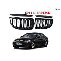 Διπλές M γρίλιες M3 μπροστινού προφυλακτήρα BMW E90 E91 2005-2008 - DB20 - Sellzone.bg Διπλές M γρίλιες M3 μπροστινού προφυλακτήρα BMW E90 E91 2005-2008 - DB20