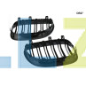 Διπλές M γρίλιες νεφρά M5 για BMW E60 E61 2003-2010 - DB27 - Изображение 4