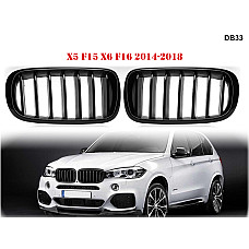 Διπλές M γρίλιες νεφρά X5 X6 για BMW F15 F16 2014-2018 - DB33 - Sellzone.bg Διπλές M γρίλιες νεφρά X5 X6 για BMW F15 F16 2014-2018 - DB33