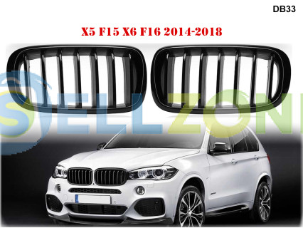 Διπλές M γρίλιες νεφρά X5 X6 για BMW F15 F16 2014-2018 - DB33