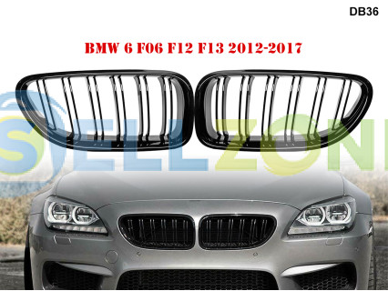 Διπλές M γρίλιες νεφρά M6 για BMW 6 F06 F12 F13 11-17 - DB36