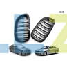 Διπλές M γρίλιες νεφρά για BMW E46 COUPE 03-05 - DB39 - Изображение 2