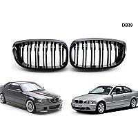 Διπλές M γρίλιες νεφρά για BMW E46 COUPE 03-05 - DB39 - Sellzone.bg Διπλές M γρίλιες νεφρά για BMW E46 COUPE 03-05 - DB39